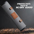 2 Monster Protectors Hard-Cased Playmat Tube - Premium Prism-Shaped Canvas Play Mat Holder with Fabric Interior