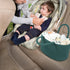 XUANGUO Large Baby Diaper Caddy Organizer for Girl Boy Rope Nursery Storage Bin Basket Portable Holder Tote Bag