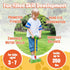 T-Rex Foam Pogo Stick - Dinosaur Themed Jumper for Kids 3-7 Years, Indoor & Outdoor Fun, Pogo Stick for Ages 5+