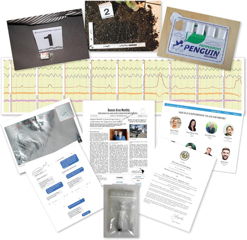 1 14 Murder Mystery Party Underwood Cellars, Interactive Murder Mystery Case File Game for or More Players, Ages and Up