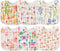 Zainpe 6Pcs Snap Muslin Cotton Baby Bibs - Adjustable Burp Cloths, Soft Drool Bibs for Infants, Toddlers, Girl, Boy