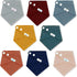 Organic Muslin Baby Bibs - Bandana Drool Bibs for Babies Infants & Toddlers, for Baby Girls & Boys