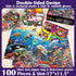Biorgur 4-6 6-8,3 Pack 100 8-10 (6-in-1),Learning Girls,17 11.5 Puzzles for Kids Ages and Pieces Double Sided Jigsaw