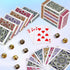 Playing Cards 12 Pack - Standard Poker Cards Set in 6 Bright Colors for Family and Adult Games