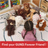GUND Bubbles Teddy Bear Stuffed Animal, Premium Plush Toy for Ages 1 and Up, Cream, 10”