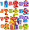 JOYIN 10 Pcs Number Robots Educational Toys, Number Robots, Action Figure Learning
