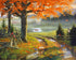 Springbok Country Home 1000 Piece Jigsaw Puzzle, Relaxing Fall Landscape