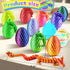 12PCS 3D Set Impossmaker Dragon Eggs with Dragon Inside, Easter Basket Stuffers Mini Easter Egg Articulated Unique