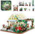 Flower House Building Set Toy with LED Light, Birthday Gifts for 6+ Girls, Compatible with Lego (948 Pieces)