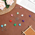 TIESOME 100 2.2 Inch Pieces Diaper Pins, Diaper Safety Pin, Stainless Steel Diapers Pins for Cloth Diapers
