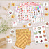 FTRZX Famliy Summer 24 04 Strawberry Bingo Cards, Food Daisy Party Bingo Cards for Adults, Bingo Games for Birthday