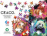 Ceaco Glow in The Dark Glowrious Animals, 750 Piece Jigsaw Puzzle