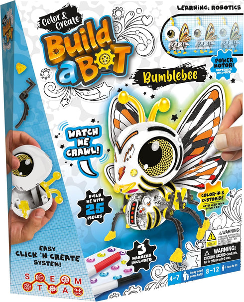 Build a Bot Color & Create Medium Bumblebee, Build Your Own Robotic Pet to Customize