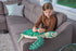 Wild Republic Sea Turtle Plush, Stuffed Animal Toy, Gifts for Kids, Living Ocean 23 Inches, Green