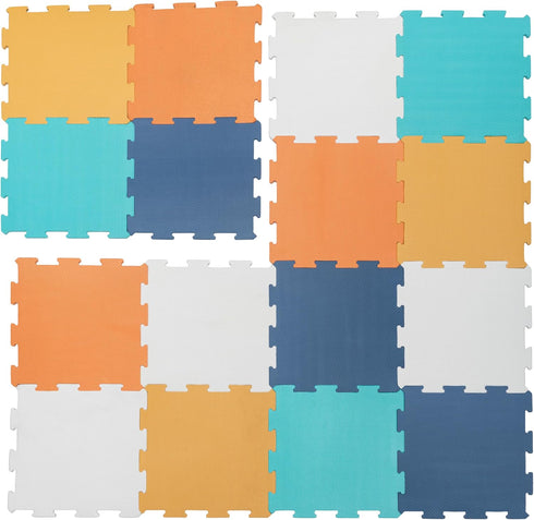 Enovoe Baby Play Mat for Floor - Non-Toxic, Interlocking EVA Foam Mats