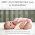 2-Piece Set Sweet Jojo Designs + BreathableBaby Breathable Mesh Crib Liner (Hunter Green Boho Mudcloth) for Boys/Girls