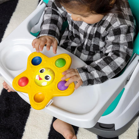 Baby Einstein Ocean Explorers Pop & Glow Starfish Light Up Sensory Toy for Babies Ages 6 Months and Up