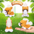 Stuffed Horse, 12 Pieces Assorted Toy Figures, Plush Animals for Holiday Party Favors, 3.2 x 3 Inch