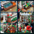 Flower House Building Set Toy with LED Light, Birthday Gifts for 6+ Girls, Compatible with Lego (948 Pieces)