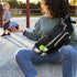 Lil & Mil Crossbody Diaper Bag with Wipes Pocket | Convenient Small Diaper Bag | Doubles as Hanging Stroller Organizer