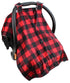 40"x30" Dear Baby Gear Car Seat Canopy - Unisex Infant Car Seat Cover - Soft and Breathable Fabric - Fits Most Carseats
