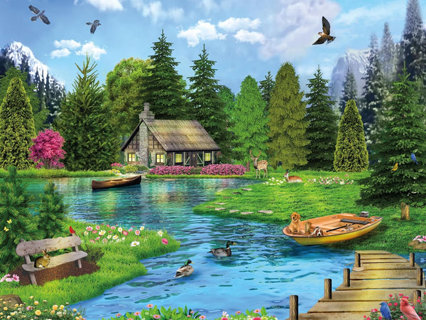 Ceaco Dream Lake 300 Piece Jigsaw Puzzle