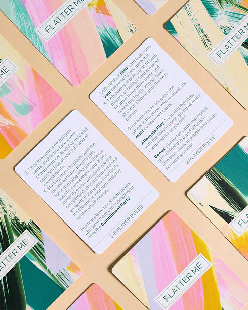 Flatter Me: The Ultimate Compliment Battle Card Game