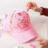 7 Klever Kits Decorate Your Own Baseball Cap with Sheets Gems Stickers, Art & Crafts Kit for Kids, Fun Creative DIY