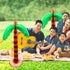 4 Pack 35 Inch Inflatable Palm Tree, Large Beach Backdrop Coconut Trees for Kids Swimming Pool Party Decoration