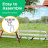 Jungle Gym Kingdom Swing Set Hangers - 2 Heavy Duty Brackets with Locking Snap Hooks for Indoor/Outdoor Use