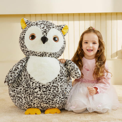 Toy,23 inches EARTHSOUND Giant Owl Stuffed Animal Plush Large Cute Jumbo Soft Toys,Big Size Plushy Oversized Fat