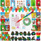 BenLouis Christmas Party Favors for Kids Xmas Classroom Gifts Prize Stockings Filler