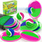 Officygnet Velcro Ball and Catch Game - Kids Toss Game for Ages 3-12, Catching Ball Set with 4 Paddles