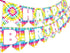 Tie Dye Party Happy Birthday Banner - Art Party Supplies and Decorations for Tie Dye Theme