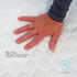 Organic Cotton Quilted Pack 'n Play Size Fitted Mattress Pad Cover, Natural