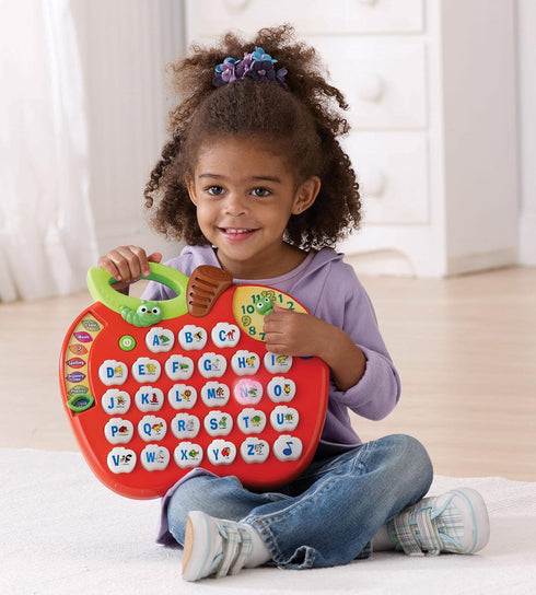 VTech Alphabet Apple Learning Toy for Preschoolers