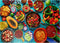 MyPuzzle Premium 500 Piece Jigsaw Puzzle - Mexican Food - Made in USA