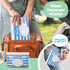 Bumco Set Set 2 Set Baby Essentials - Personalized Diaper-Changing Baby Shower Gifts for Boys, Baby Gift with Baby Bum