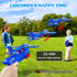 3 Pack Airplane Launcher Toys, 2 Flight Modes LED Foam Glider, Outdoor Flying Toy for Kids, Birthday Gifts for 6+