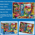 300 300 20.5 15 inch Pieces Puzzle for Adults | Flowers House Puzzle | Recycled Cardboard Large Piece Jigsaw Puzzles