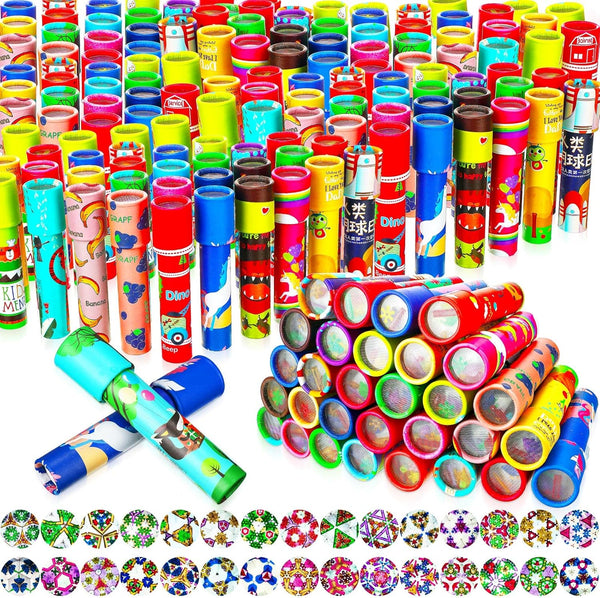 60 Pcs Classic Kaleidoscope Educational Toy, Vintage Party Bag Fillers, School Classroom Prizes, Random Style