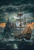 1500 14-99 31719 Clementoni Jigsaw Puzzle Collection - The Pirates Ship Pieces - Poster Included, Puzzle for Adults