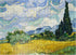 MyPuzzle Wheat Field with Cypresses 1889 by Vincent Van Gogh - Premium 500 Piece Jigsaw Puzzle for Adults