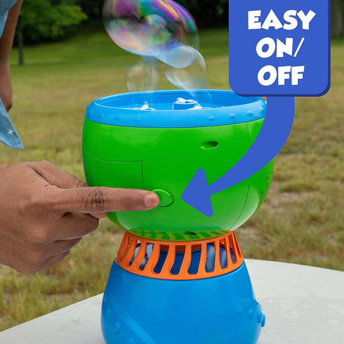 FUBBLES NO Spill Funfiniti Bubble Machine - Blows One Hour of Non Stop Bubbles, Amazon Exclusive Toy Set