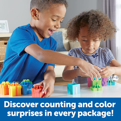 Learning Resources Counting Surprise Party Toy, Fine Motor, Counting & Sorting for Ages 3+ Homeschool