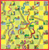 Galt Toys Snakes & Ladders and Ludo - Classic Family Board Game for Ages 3 Years Plus, 2-4 Players