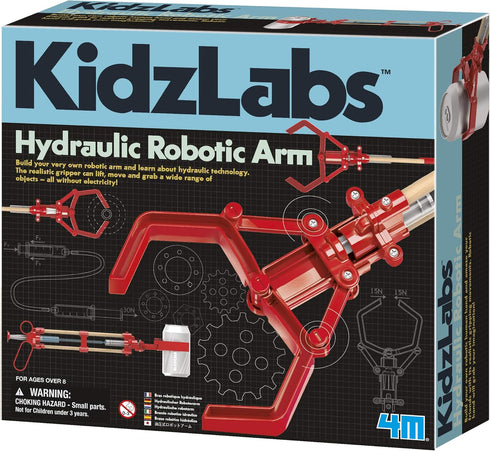 4M Hydraulic Robot Arm Kids Science Kit, Model 4106