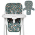 Sprouterie Baby High Chair Cover, Machine Washable High Chair Cushion Pad, Waterproof &