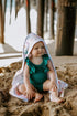 Copper Pearl Hooded Bath Towels Premium Knit/Terry Cloth Baby Towels with Hood, Pockets, and Cool Designs - Great