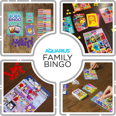 AQUARIUS - Boba Bingo Family Bingo Game